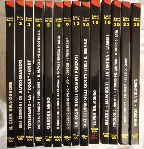 Dylan dog super book - book, numeri